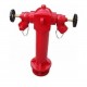 2-Way Pillar Double Outlet Fire Hydrant - 4”