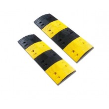 2m Rubber Speed Humps/ Speed Bumps - 2 Pieces