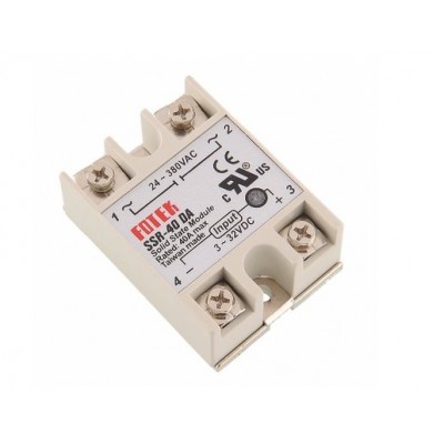 Solid State Relay: 3-32V Dc, Load 40A 380V AC