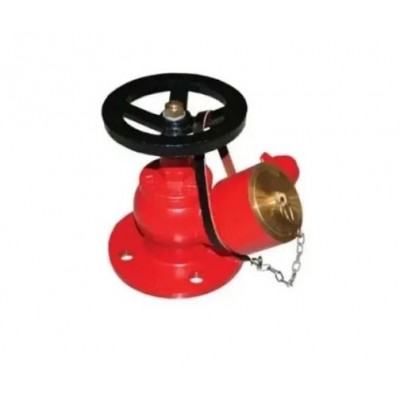 Oblique Landing Valve + Flanged Inlet -2.5"