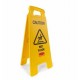 Wet Floor Caution Sign - Yellow