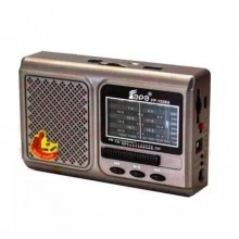 Rechargeable World Band Radio With Usb/Micro Sd/ Flashlight - Epe Fp-1