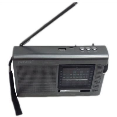 Rechargeable World Band Radio With USB/TF - NS-033U